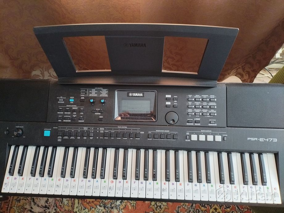 синтезатор yamaha PSR-E473 — фото 1