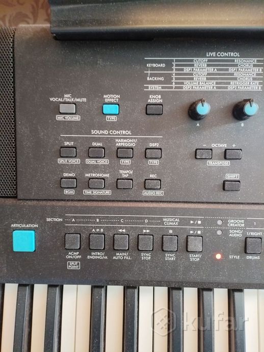 синтезатор yamaha PSR-E473 — фото 5