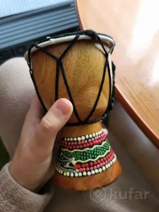 Сувенирный барабан джембе 14 см