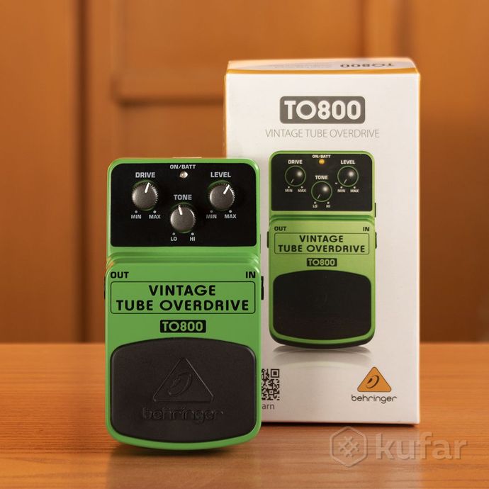 Педаль эффектов Behringer TO800 overdrive — фото 1