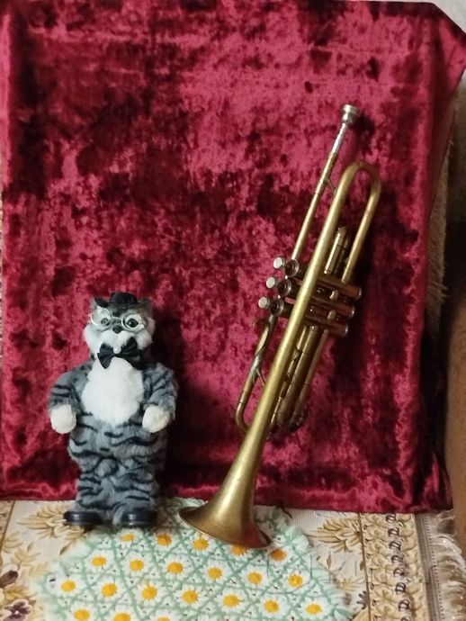 Немецкий музыкальный инструмент труба ''Bandmaster — фото 2