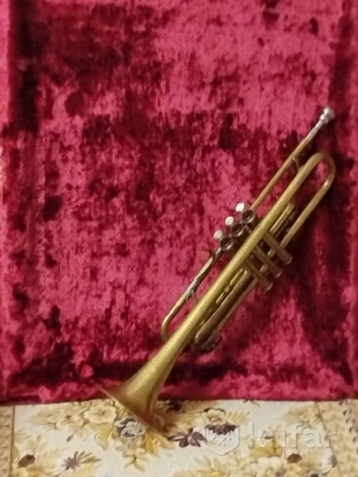 Немецкий музыкальный инструмент труба ''Bandmaster — фото 4