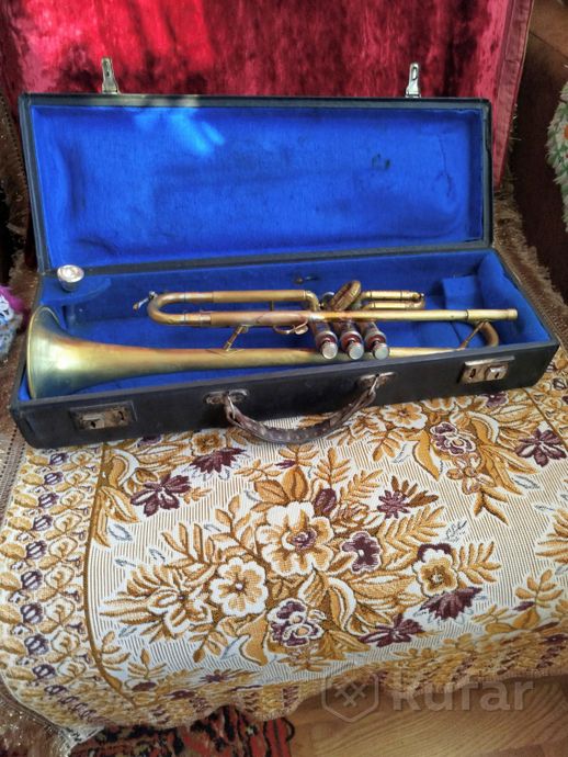Немецкий музыкальный инструмент труба ''Bandmaster — фото 5