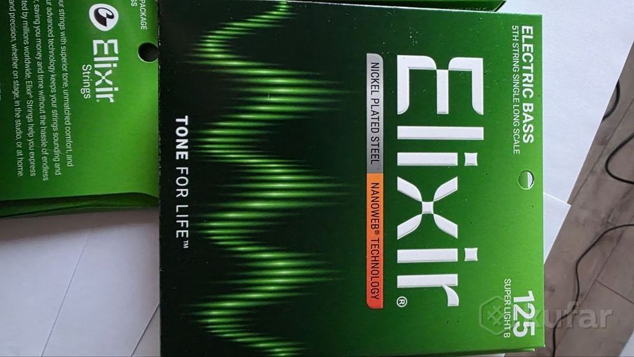 Струны для бас гитары Elixir 14077 45-105 Элексир — фото 3