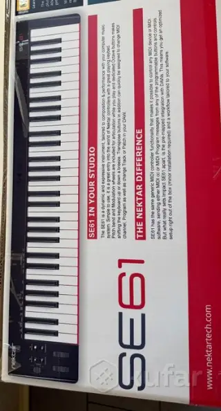 Midi клавиатура NEKTAR SE61(не синтезатор)