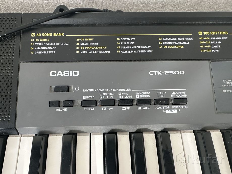 Синтезатор Casio CTK-2500 — фото 2