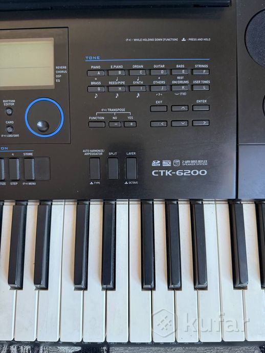 Синтезатор CASIO CTK-6200 — фото 2