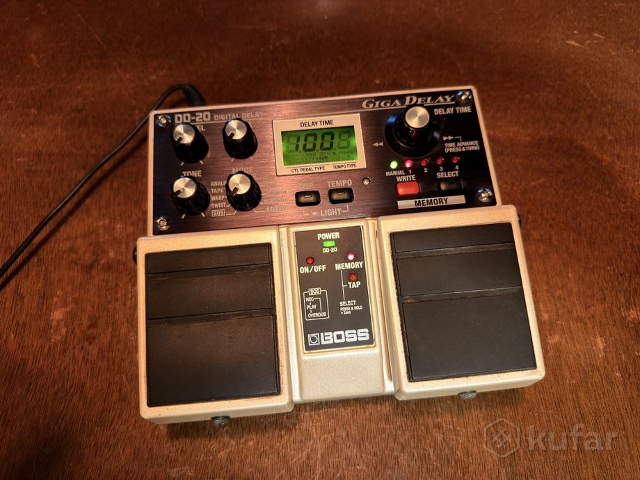 Boss DD-20 Digital Delay дилей педаль — фото 1
