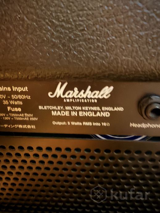 Marshall class 5 комбоусилитель комбик усилитель — фото 3