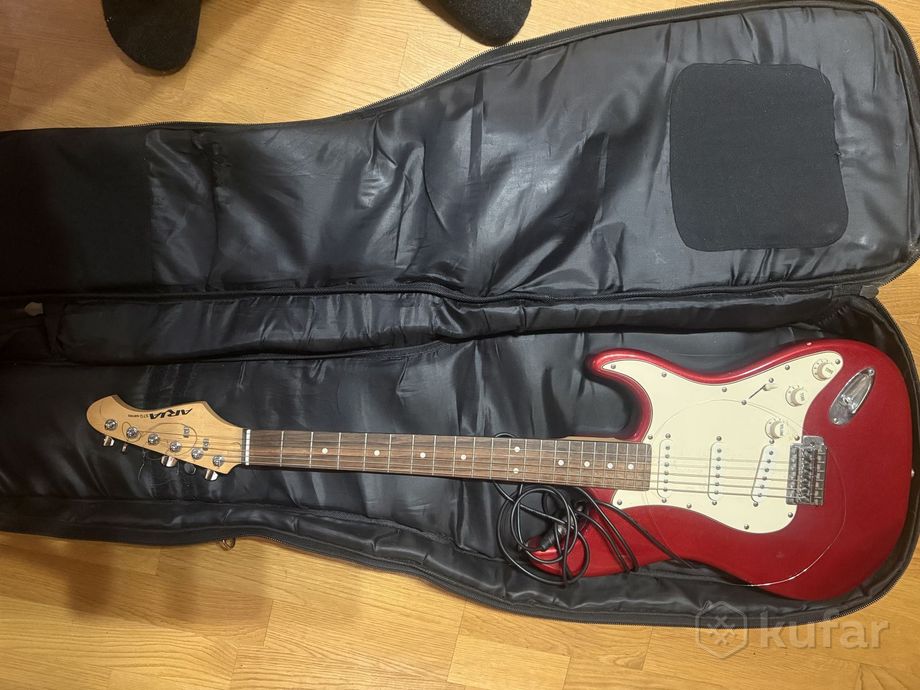Электрогитара Aria STG-003 Candy Apple Red + чехол — фото 3