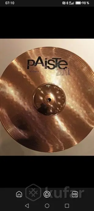 Paiste 201 crash 16 (новый)