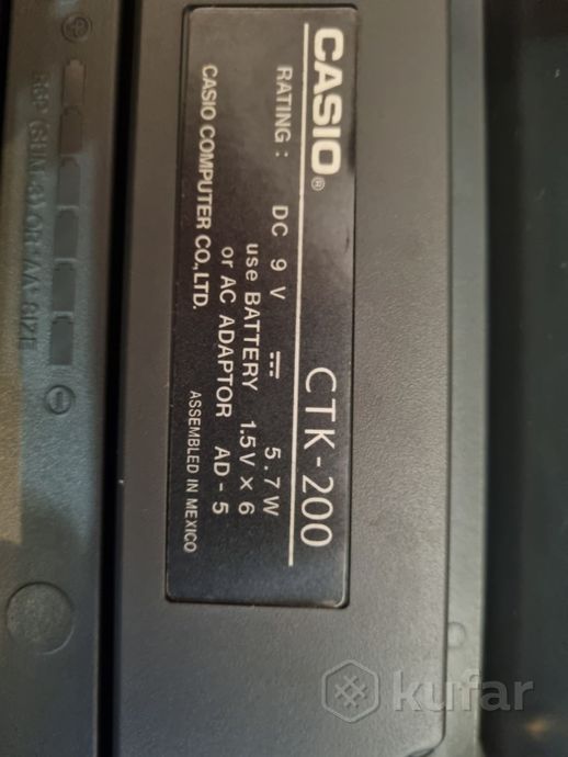 Синтезатор Casio CTK-200 — фото 6