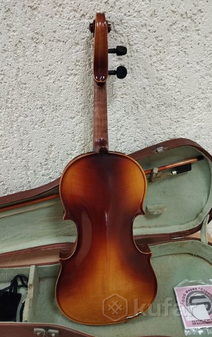 Скрипка Cremona 4/4 Чехословакия, копия Stradivari — фото 3