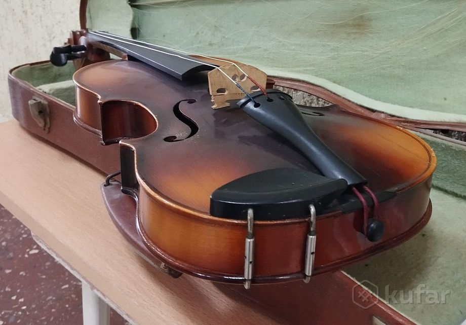 Скрипка Cremona 4/4 Чехословакия, копия Stradivari — фото 4