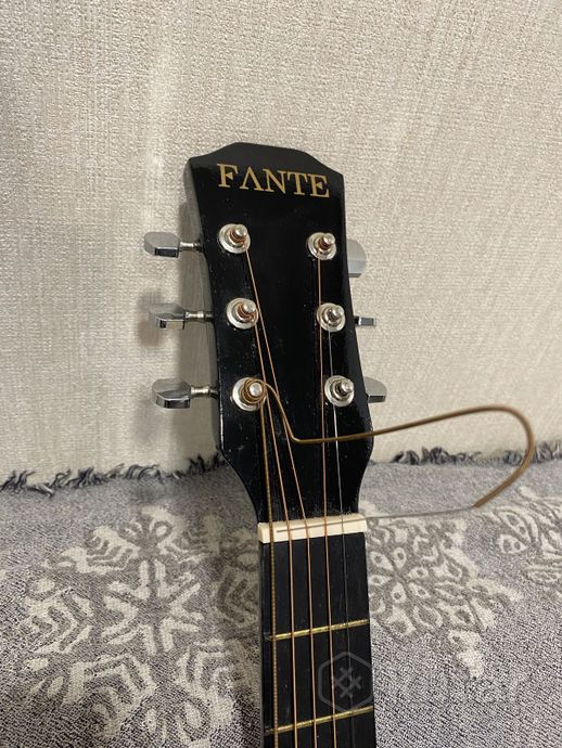 Акустическая гитара Fante FT-D38-BK — фото 2