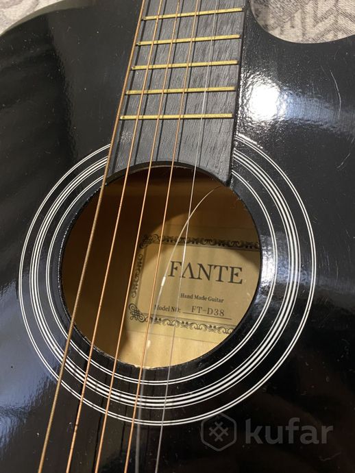 Акустическая гитара Fante FT-D38-BK — фото 5