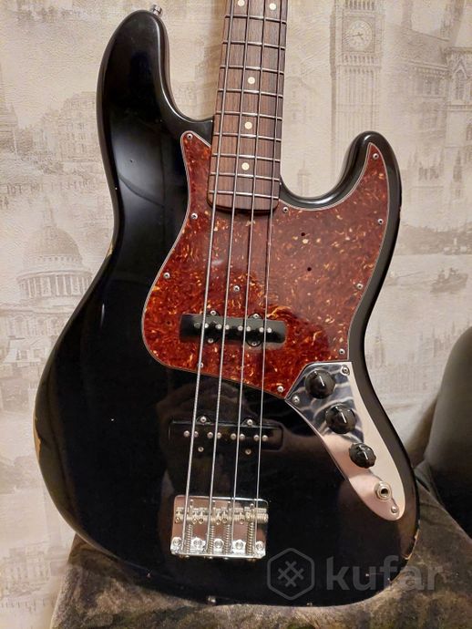 Fender jazz bass vintage avri 62th reissue USA — фото 2