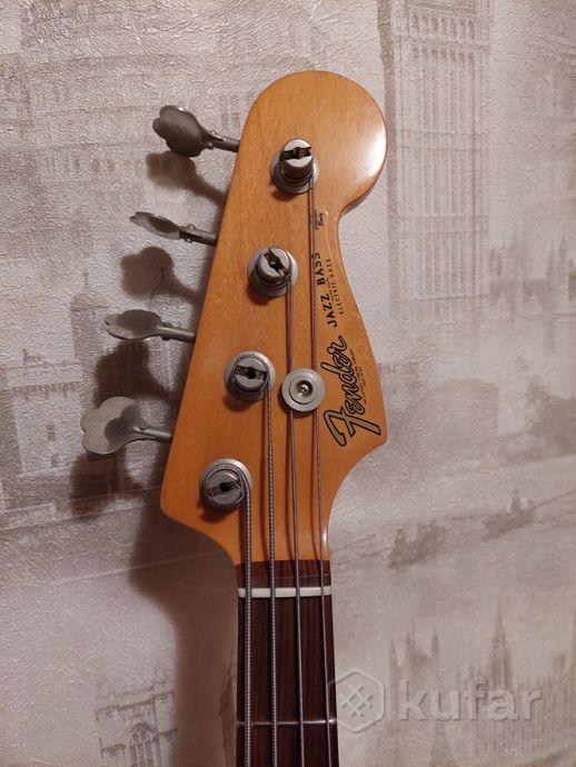 Fender jazz bass vintage avri 62th reissue USA — фото 4