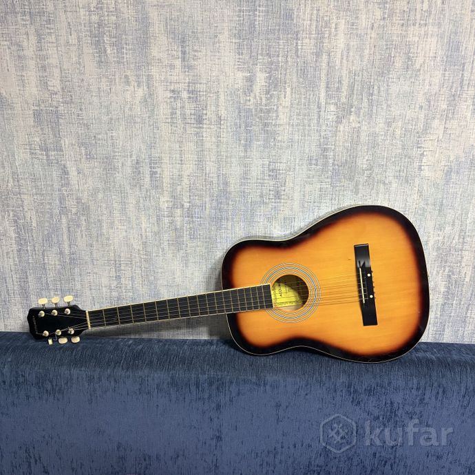 Акустическая гитара Acoumera F380 + Новый чехол — фото 1