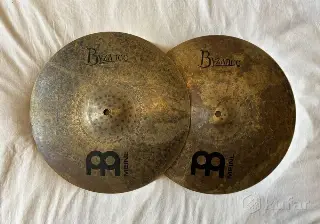 Барабанные тарелки Meinl Byzance Dark 14 hi-hats