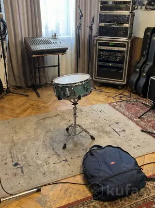 Малый барабан OCDP Green Sparkle + чехол