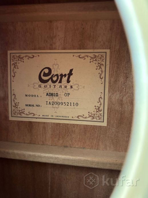 Акустическая гитара Cort AD810 OP — фото 3