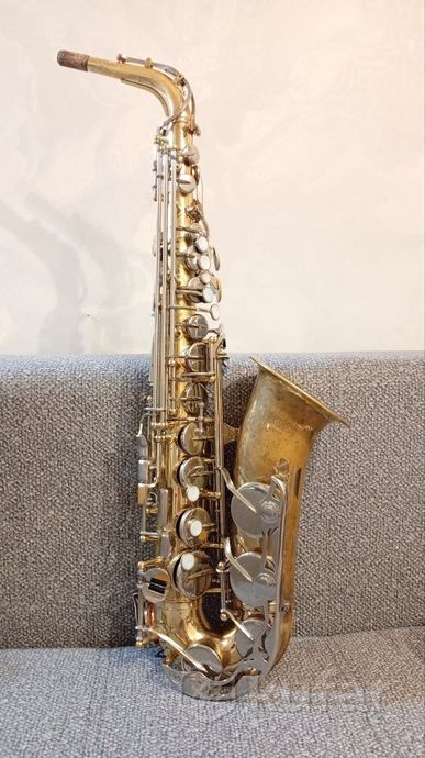 Сакcофон альт Yamaha YAS-25 в хорошем состоянии — фото 1