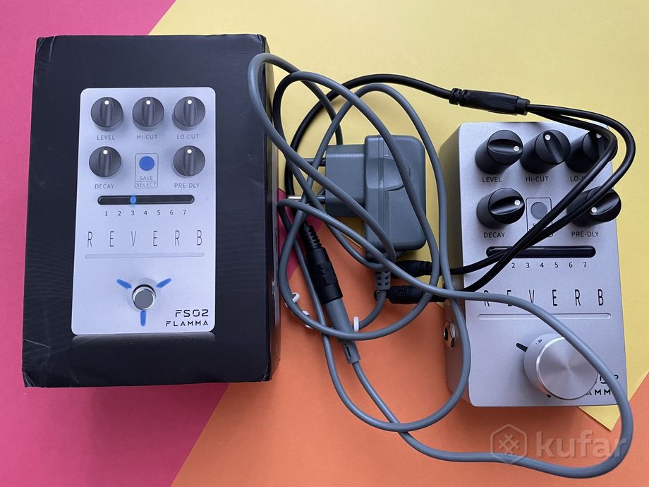 FS02 Flamma Reverb педаль эффектов stereo — фото 2