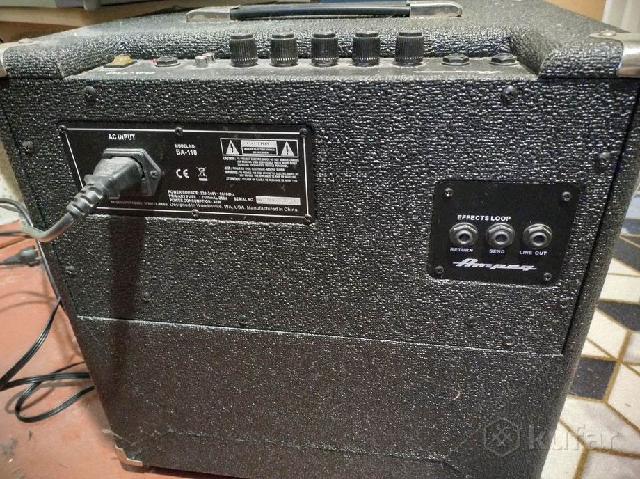 Басовый комбо-усилитель Ampeg BA-110 — фото 3