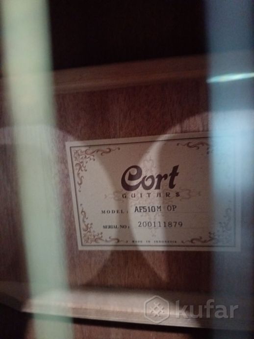 гитара акустическая Cort AF 510 M — фото 6