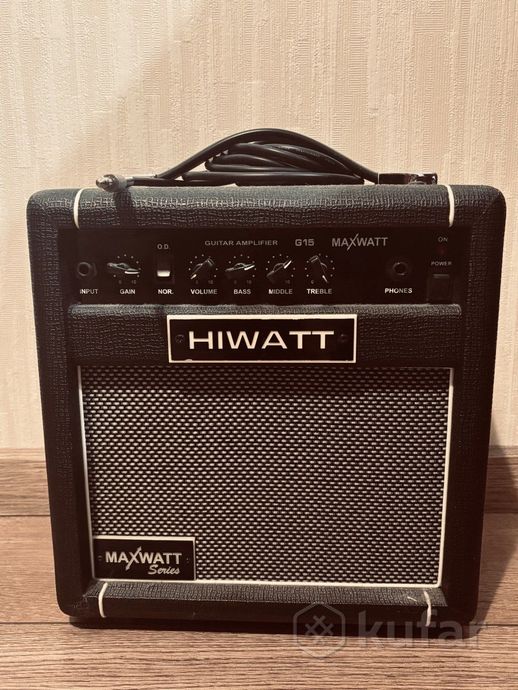 Комбоусилитель HIWATT G15, электрогитара Cort — фото 1