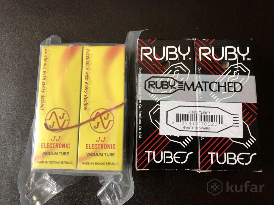 Лампы для усилителя JJ, Ruby 6V6 tubes — фото 1