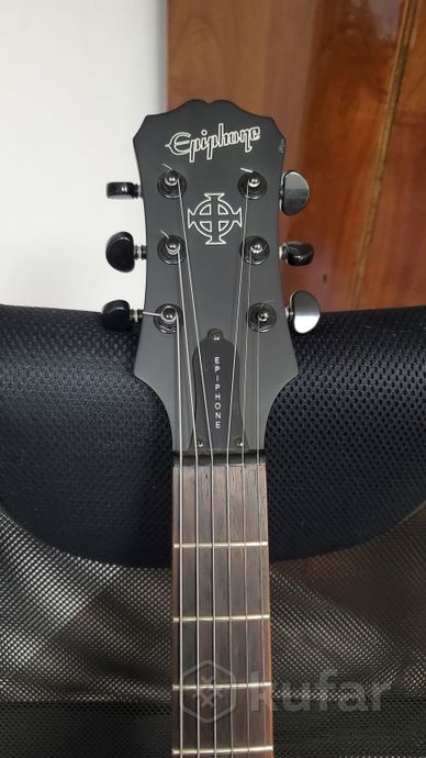 Epiphone Goth Les Paul Studio Satin Black — фото 3