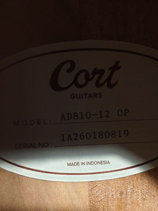 12-ти струнная гитара Cort AD810-12 OP — фото 2