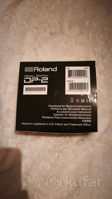 Педаль сустейна Roland DP-2 (новая) — фото 1