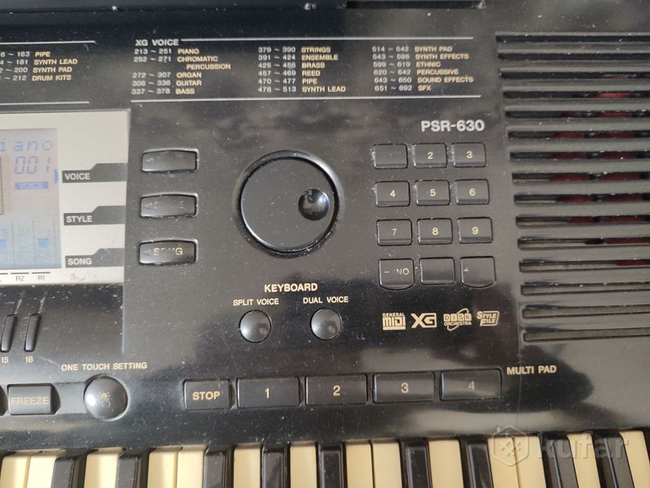 Синтезатор Yamaha PSR-630 — фото 4