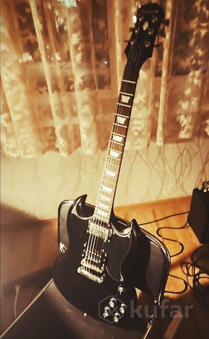 Электрогитара Epiphone SG G-400 pro + SD SH18 — фото 2