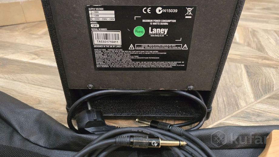 Комплект гитара Weinberger + комбик Laney LX-10 — фото 6