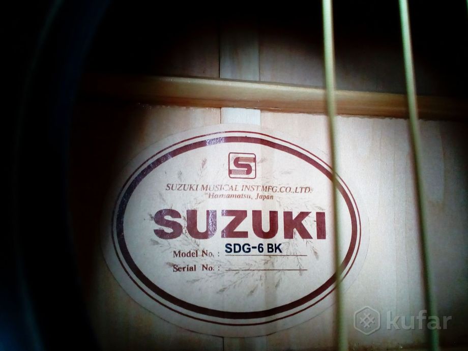 ГИТАРА АКУСТИЧЕСКАЯ ''SUZUKI''-350.руб. НОВАЯ. ТОР — фото 2