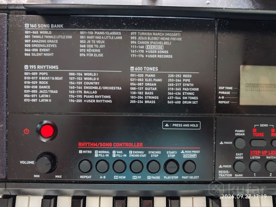 Синтезатор Casio CT-X700 — фото 4