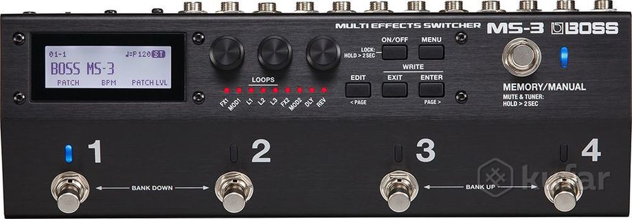 Гитарный усилитель Marshall 8240, BOSS MS-3 — фото 5