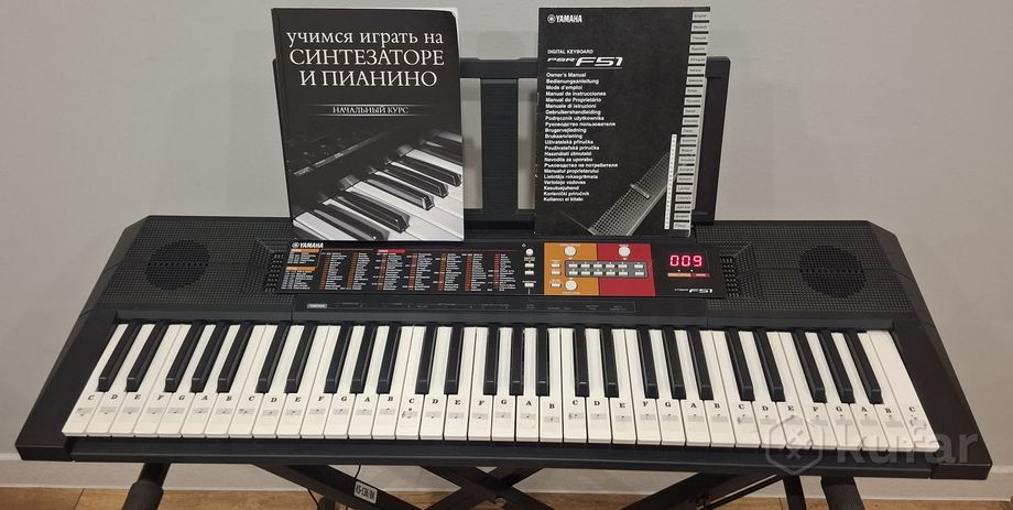 Синтезатор Yamaha PSR-F51 + Стойка, Самоучитель и — фото 2