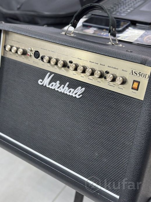 Комбоусилитель для акустики Marshall AS50D + вокал — фото 1