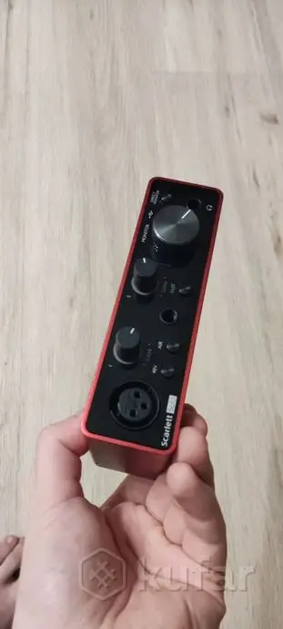 аудио интерфейс Focusrite scarlett solo 3rd Gen