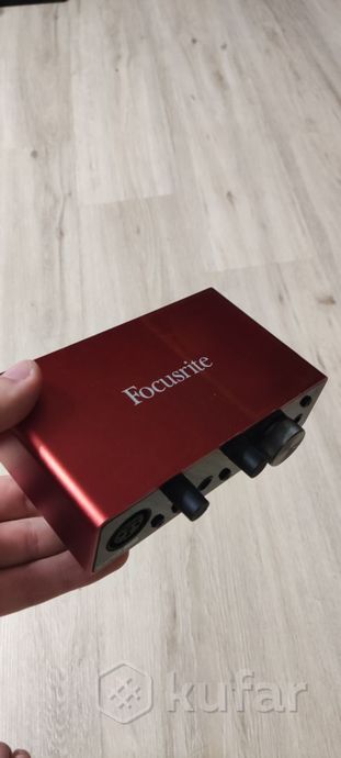 аудио интерфейс Focusrite scarlett solo 3rd Gen — фото 2