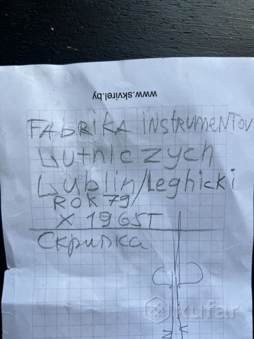 Скрипка 3/4 Польша — фото 3