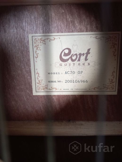 гитара Cort AC70 OP 3/4 — фото 2