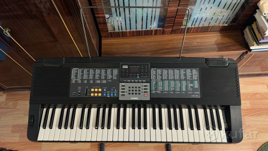 Синтезатор Casio CTK-750 + стойка — фото 1