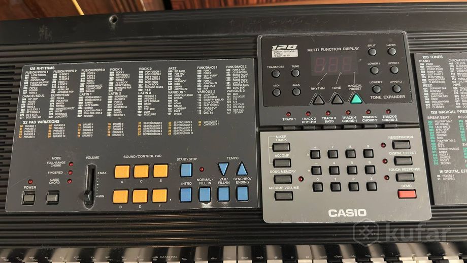 Синтезатор Casio CTK-750 + стойка — фото 2