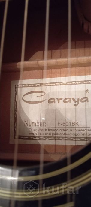 гитара caraya f-601bk — фото 5